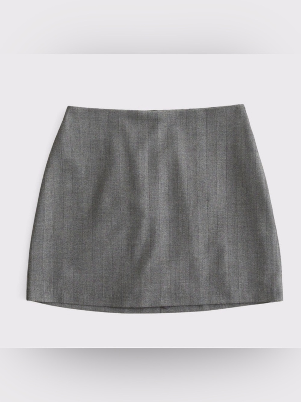 NWT Abercrombie & Fitch The A&F Scarlett Mini Skort - Gray Stripe XXL